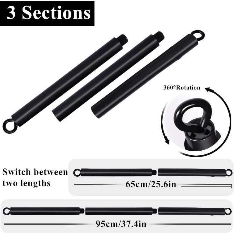 Adjustable Bench Press Bands Push up Resistance Bands Portable Arm Expander Resistance Training Workout Equipment for Home Gym