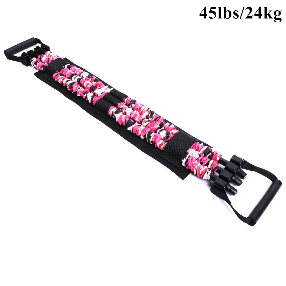Adjustable Bench Press Bands Push up Resistance Bands Portable Arm Expander Resistance Training Workout Equipment for Home Gym