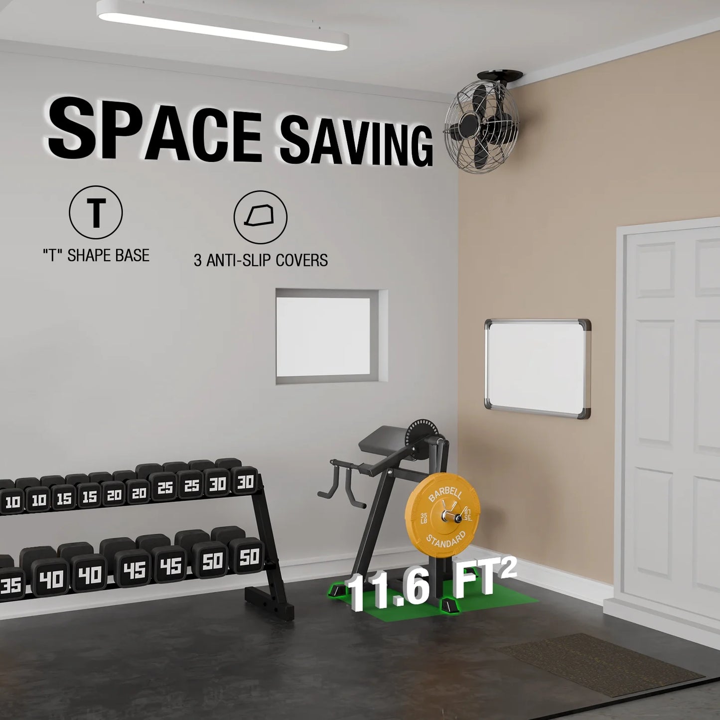 Bicep Tricep Preacher Curl Machine, Adjustable Seat, 2 in 1 Plate-Loaded Preacher Curl Machine for Home Gym