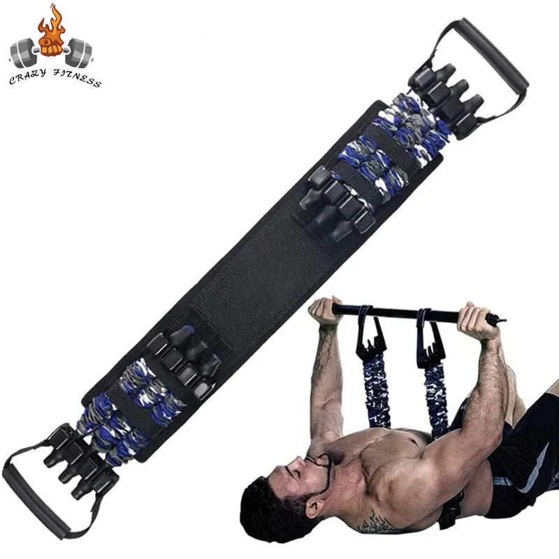 Adjustable Bench Press Bands Push up Resistance Bands Portable Arm Expander Resistance Training Workout Equipment for Home Gym
